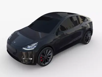 Tesla Model Y Black 3D model