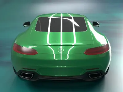 Mercedes-Benz AMG GT 3D model