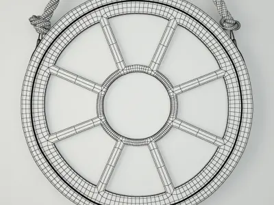 Window Mirror by Pier 1 Imports 3D model