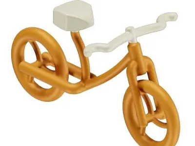 Toddler Bicylce Toy 3D model