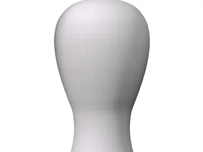 Porcelain Decorative floor Vase Urn Pot Flowerpot Chinese Style 3D model