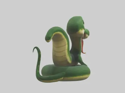 Cartoon Snake model 3D model