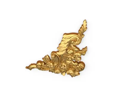 Classic decor ornament 174 3D model