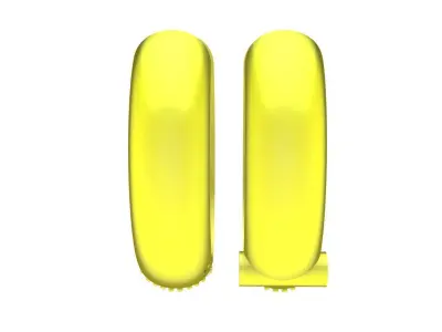 A6673 Luxury Diamond Women Hoop Earrings 3D Model 3D print model