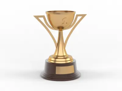 Trophy Cups 3D model 35