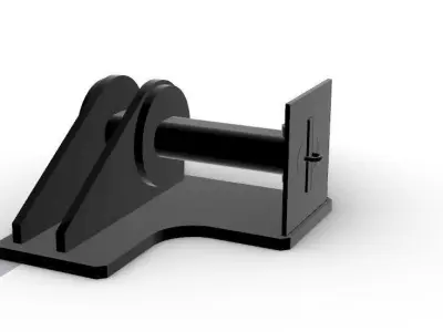 towing bracket Free 3D model
