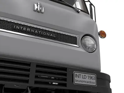 International Loadstar CO1600 Truck 1963 3D model