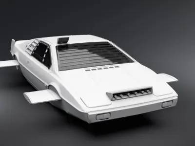 Lotus Esprite Wet Nellie Scale model 3D print model