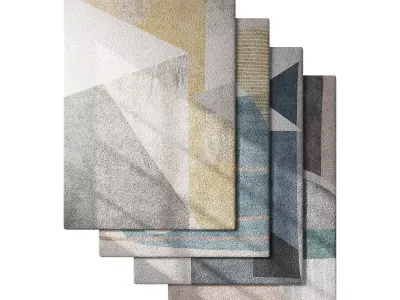 Carpet set 35 3D model