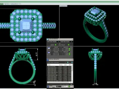 3D CAD NJ-1088-Ring 3D print model
