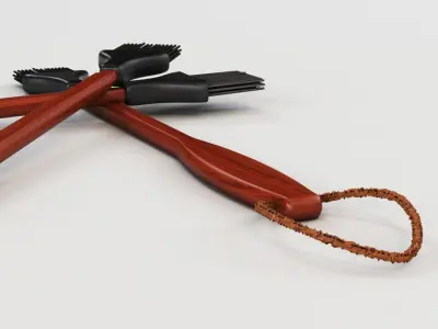 BBQ Basting Brush 3D model