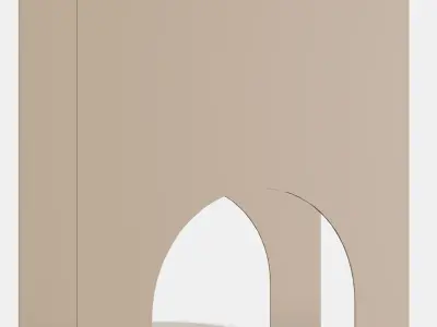 SKOGSROR Napkin holder Low-poly 3D model