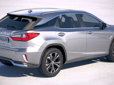Lexus RX L 2018 3D model