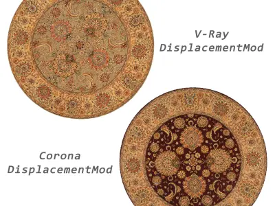 Rugs No 54 Low-poly 3D model
