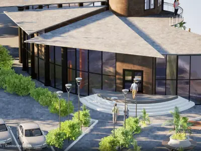 Exterior Museum 3D model