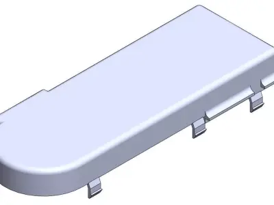 pokrov plastic container Free 3D model