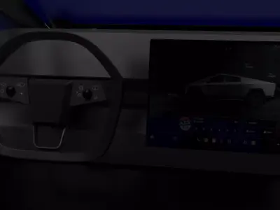 Cybertruck 3D model get