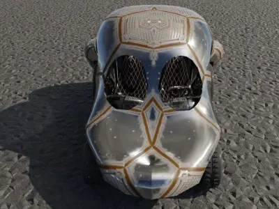 Car 9 Low-poly 3D model