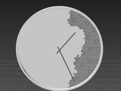wall watch 4 3D model