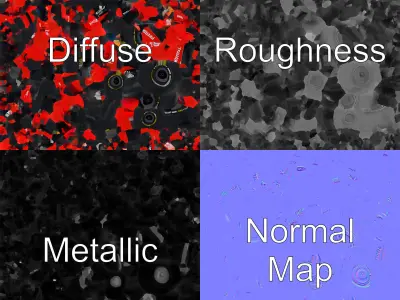 Formula  Race Car Aerodynamic Design model pack Low-poly 3D model