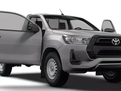 Toyota Hilux RegCab HQInt 2025 3D model