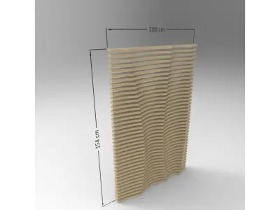 Parametric wall 3D model order
