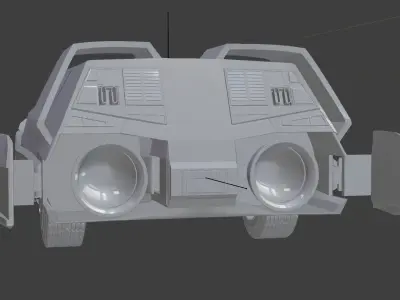 StarCar from The Last StarFighter New Design 3D print model