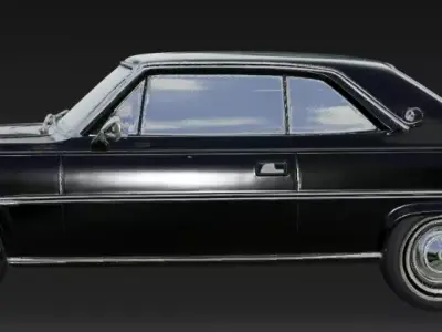 AMC Ambassador 3D Printable Model 3D print model