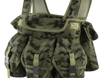 Three 3d  game models of gaming bags at marvelous 3D model