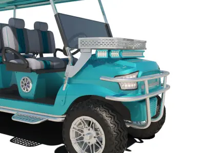 Golf Cart 3D model