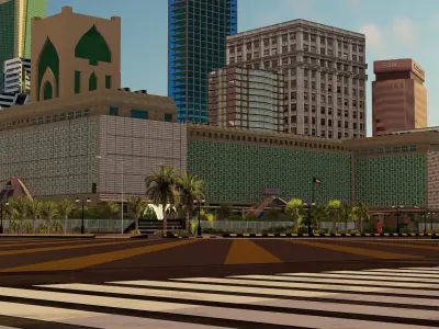Kuwait Municipality 3D model