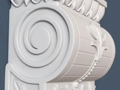 Decorative Corbel 3D model 20