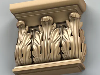 Column Capital 003 3D model