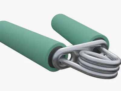 Flexor hand trainer 3D model