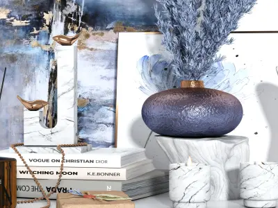 Decorative set 10 3D model