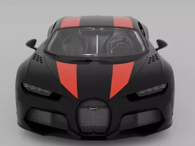 Bugatti Chiron Super Sport 3D model buy