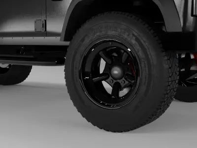 Land Rover Defender 3D model