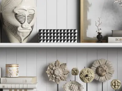 Decor Set 18 3D model purchase