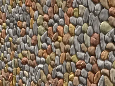 Pebble noise decor n1 3D model