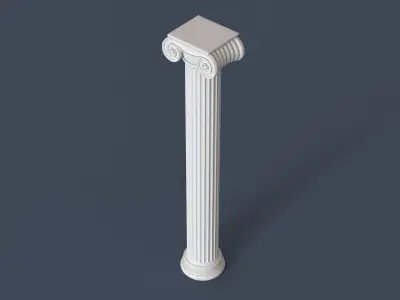 Ionic Column 003 3D model