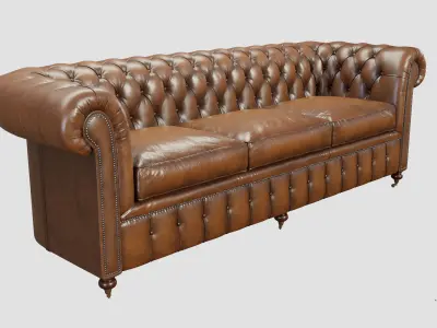 Chesterfield Sofa 3D model