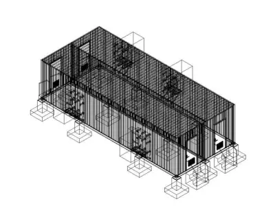 Battery Storage Unit 3D print model