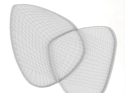 Regina Andrew Harmony Mirror  3D model