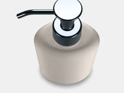 EKOLN soap dispenser 1 Low-poly 3D model