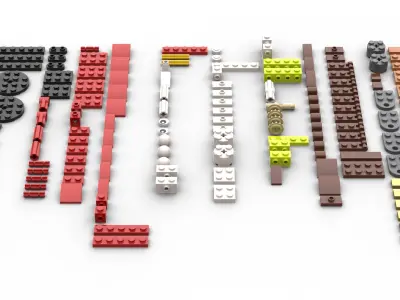 TwindBricks3D - 40640 Lego Nutcracker 3D print model