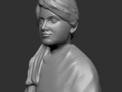 Swami Vivekanand 3D model