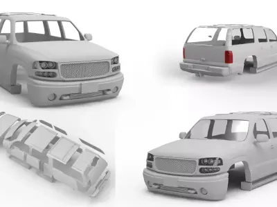 Gmc Yukon 2004 Rc 3D print model