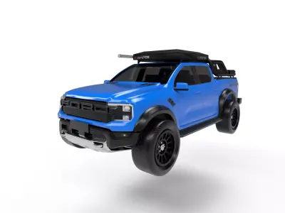  Car FOR RAPTOR  3D model