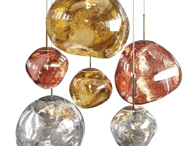 Tom dixon Melt pendant lamp 3D model
