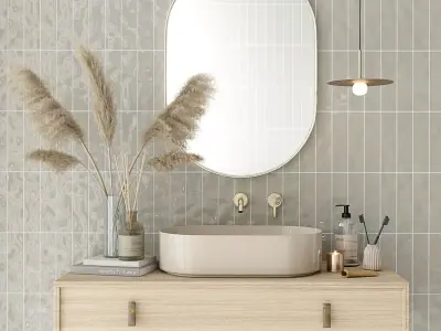 Bath set 01 3D model